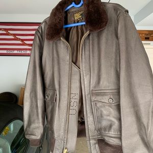 Authentic US Navy leather flight jackets